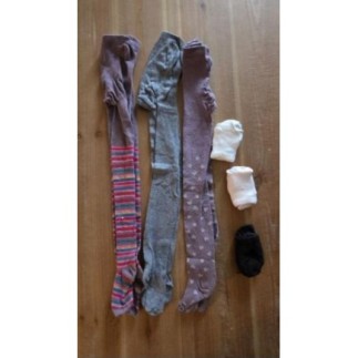 Lot de 3 collants 31/34 +...