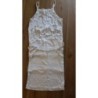 Lot de 4 maillots de corps bretelles 8/10 ans blancs