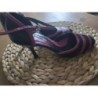 Chaussures  noires et roses à talon pointure 36