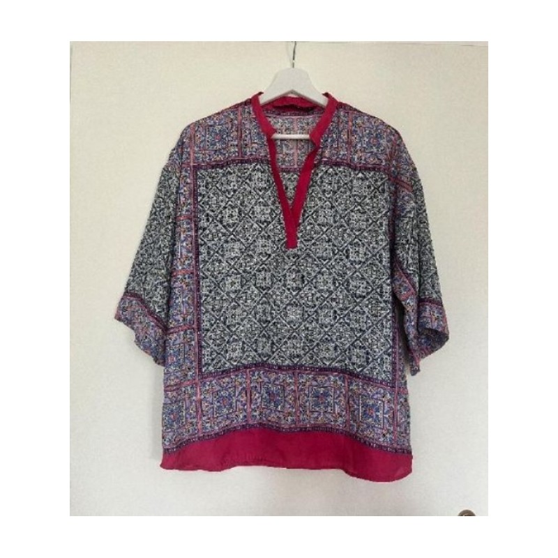 Tunique motif ethnic Zara taille S