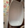 Plat blanc four