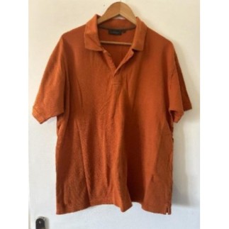 Polo orange Homme TXl