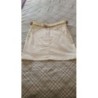 Jupe Jean blanc PB T 40