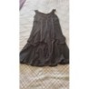 Robe noir liserai blanc PB T 38