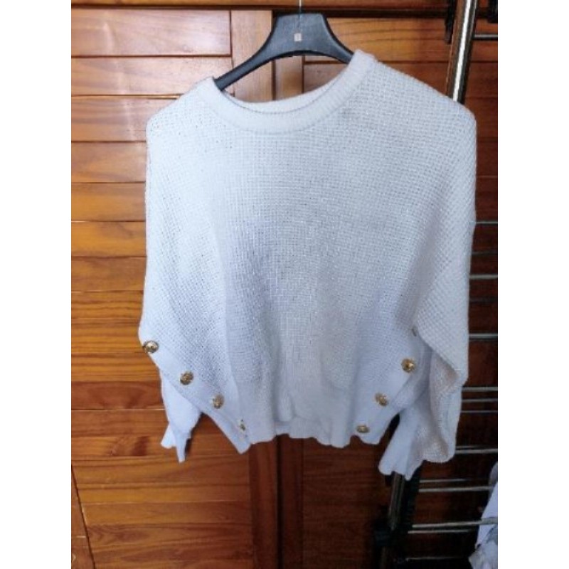 Pull blanc ETAM taille M