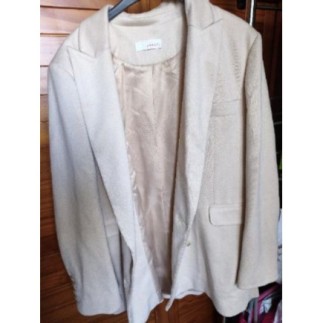 Longue veste beige CAMAÏEU...