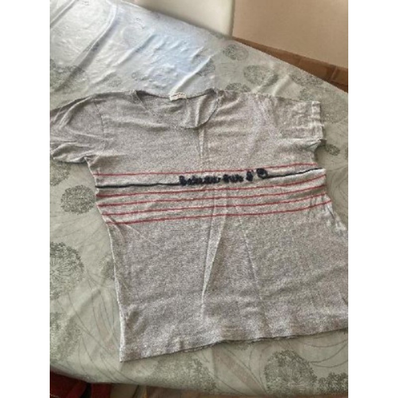 Teeshirt femme Ted Lapidus gris taille XXL