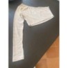 Haut blanc 1 manche taille 10 ans 