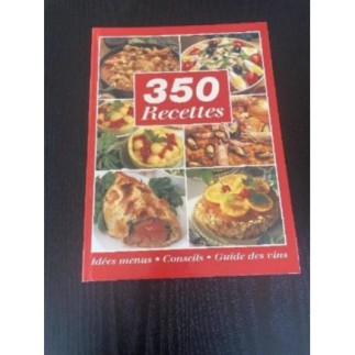 Livre cuisine 350 recettes