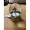 boule à confettis lumineuses avec une petite fée en paillettes  dorées - neuf