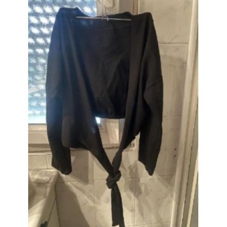 gilet noir manches longues...