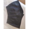 Short 36/38 bel air cuir d'agneau noir 