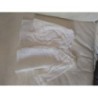 Chemisier 3-4ans zara coton flammé blanc 