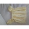 Top zara 5 ans brodé jaune volants 