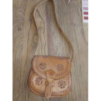 Sac fille bandoulière cuir...