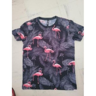Tee-shirt  TS flamant rose
