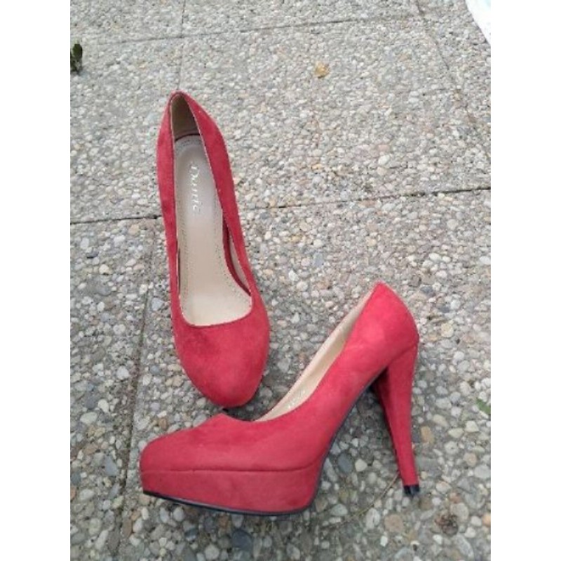 Chaussures rouges à talon p40 Danic