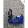 Chaussures bleu marine  compensées p40 Lily shoes