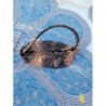  Petit Sac à main marron  serpent 