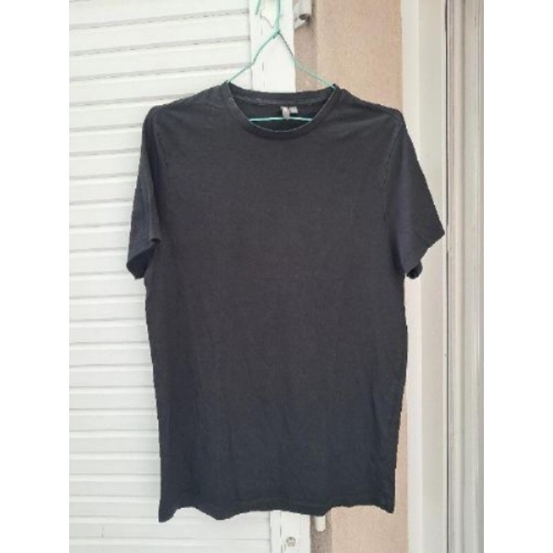 Tee-shirt noir, homme  T.M