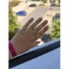 Bague Anneau | Acier Inoxydable | Taille unique réglable