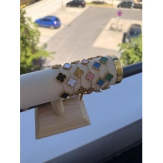 Lot 2 Bracelet Fleur Blanc...
