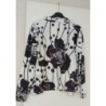 Veste blanc/noir T. L