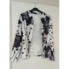 Veste blanc/noir T. L
