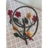 Porte bougie fleur
