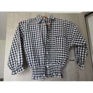 BLOUSE NOIRE ET BLANCHE - 9...