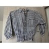 BLOUSE NOIRE ET BLANCHE - 9 ANS (130)