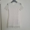 Robe blanche broderie- 6ans