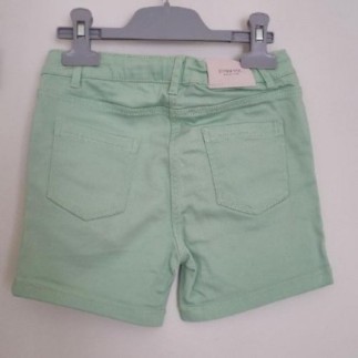 Short jeans vert - 6-7 ans