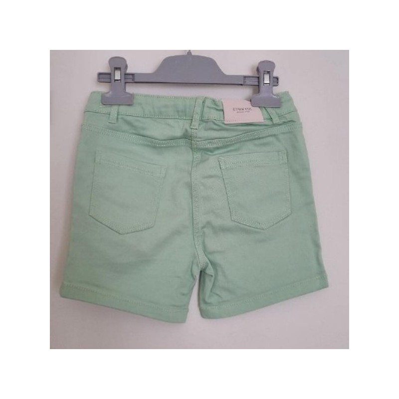 Short jeans vert - 6-7 ans