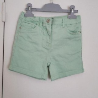 Short jeans vert - 6-7 ans