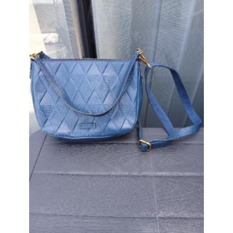 Sac à main bleu marque FOSSIL neuf 