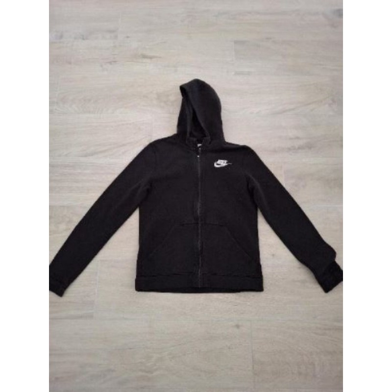 Gilet à capuche noir Nike 14ans 