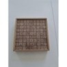Jeu apprentissage tables de multiplication en bois