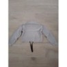 Sweat gris clair H&M 8/10ans 