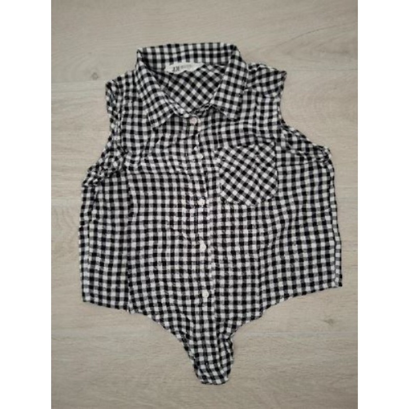 Haut à carreaux H&M 11/12ans