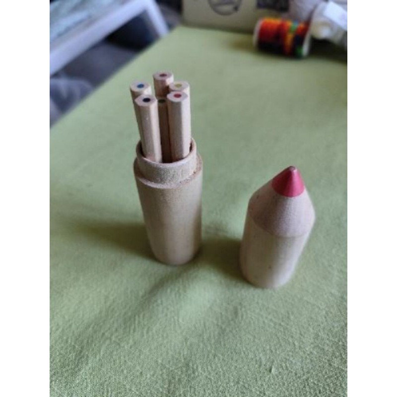 Boite a crayons nois