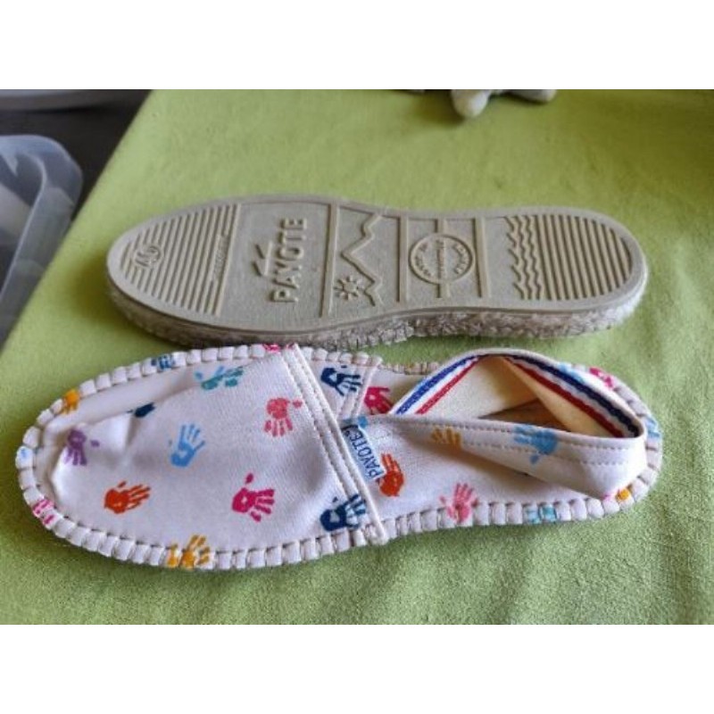 Espadrille Française Neuve payote T39/40