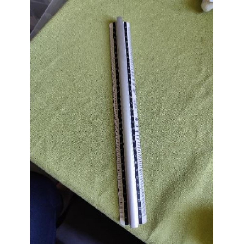 Regle 30 cm alu