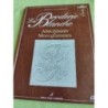 Broderie blanche adecedaire et monogramme