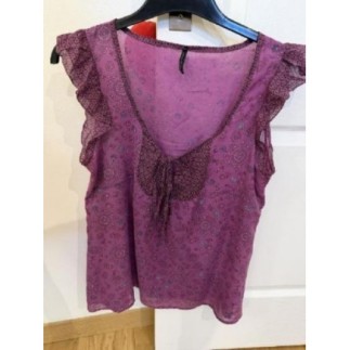 T-shirt violet Nafnaf...