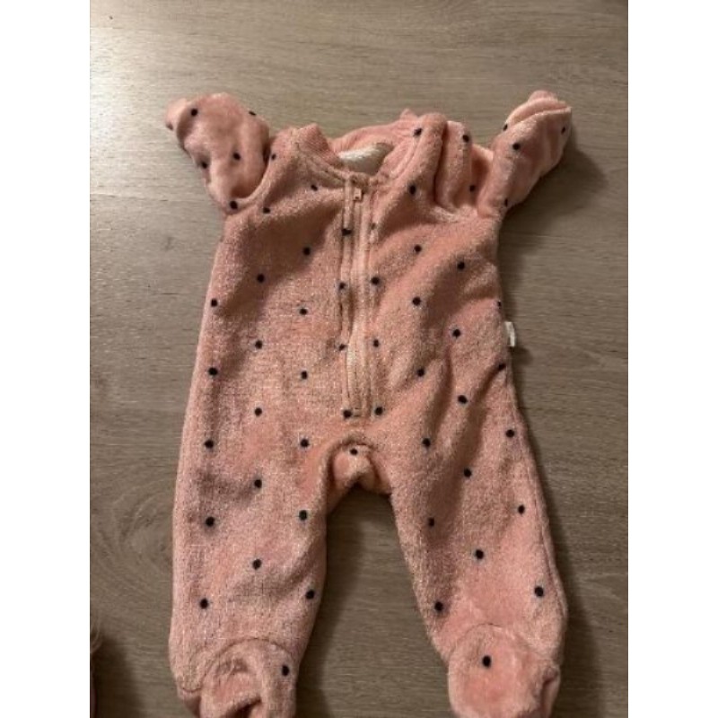 Pyjama rose Bebe 1/3M