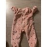 Pyjama rose Bebe 1/3M