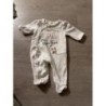 Pyjama blanc étoile 1M  