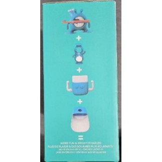 Set composé d'extension de robinet, goblet, minuteur et support pour brosse à dents et dentifrice da