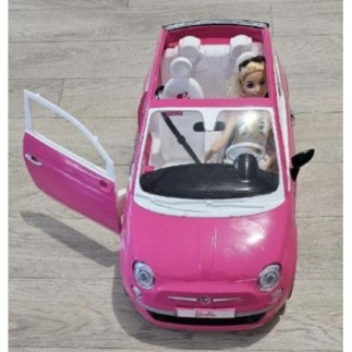 Voiture Barbie avec sa poupée